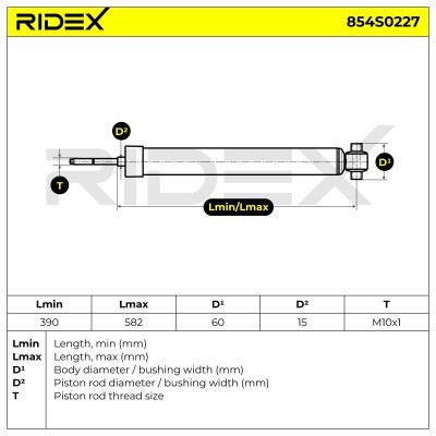 Amortyzator RIDEX 854S0227 854S0227 - foto 6