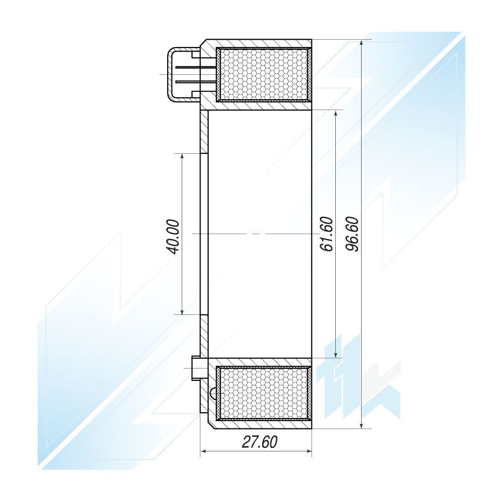 Elektromagnes Sprężarki Klimatyzacji DENSO 7SBU16C Opel, 12V 116D7C6203 - foto 4