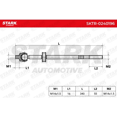 Drążek kierowniczy Stark SKTR-0240196 SKTR-0240196 - foto 7