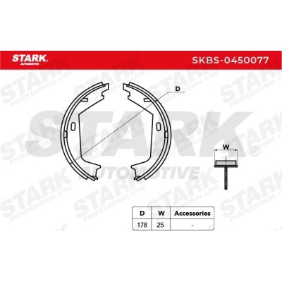 Klocki hamulcowe Stark SKBS-0450077 SKBS-0450077 - foto 6