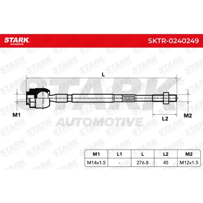 Drążek kierowniczy Stark SKTR-0240249 SKTR-0240249 - foto 6