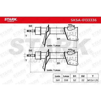 Amortyzator Stark SKSA-0133336 SKSA-0133336 - foto 4