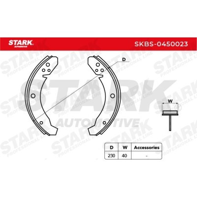 Klocki hamulcowe Stark SKBS-0450023 SKBS-0450023 - foto 4