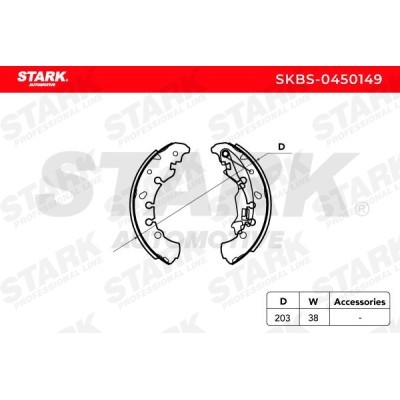 Klocki hamulcowe Stark SKBS-0450149 SKBS-0450149 - foto 5