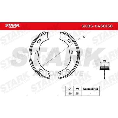 Klocki hamulcowe Stark SKBS-0450158 SKBS-0450158 - foto 5