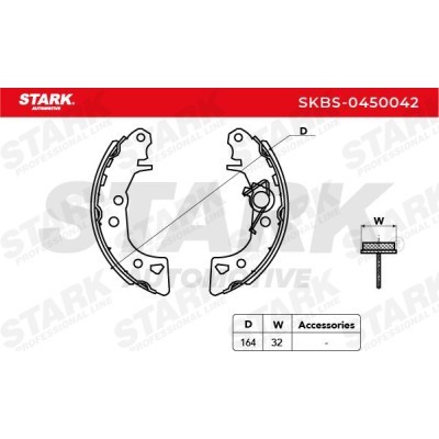 Klocki hamulcowe Stark SKBS-0450042 SKBS-0450042 - foto 4