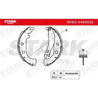 Klocki hamulcowe Stark SKBS-0450022 SKBS-0450022 - foto 4
