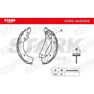 Klocki hamulcowe Stark SKBS-0450322 SKBS-0450322 - foto 5