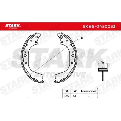 Klocki hamulcowe Stark SKBS-0450033 SKBS-0450033 - foto 4