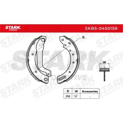 Klocki hamulcowe Stark SKBS-0450159 SKBS-0450159 - foto 5