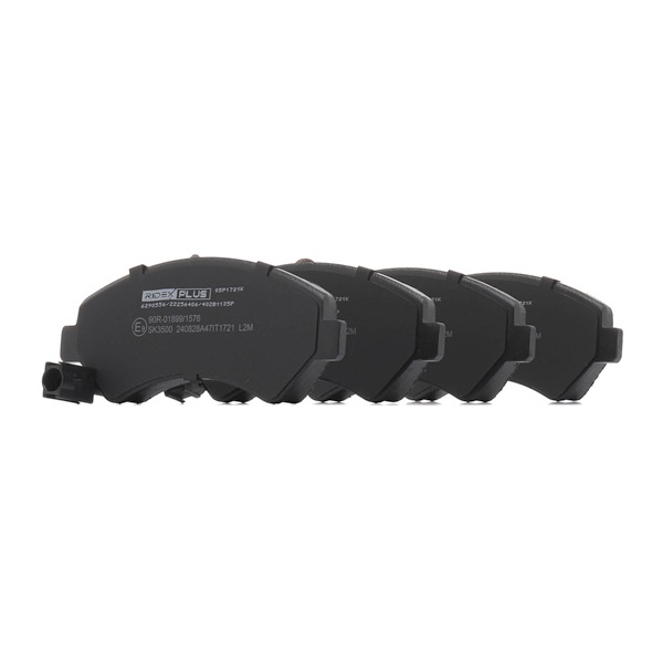 Klocki hamulcowe RIDEX 402B1135P 402B1135P - foto 1