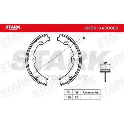 Klocki hamulcowe Stark SKBS-0450082 SKBS-0450082 - foto 5