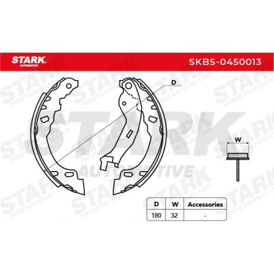 Klocki hamulcowe Stark SKBS-0450013 SKBS-0450013 - foto 4