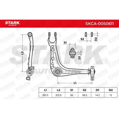 Wahacz Stark SKCA-0050611 SKCA-0050611 - foto 3