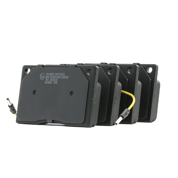 Klocki hamulcowe RIDEX 402B1001 402B1001 - foto 1