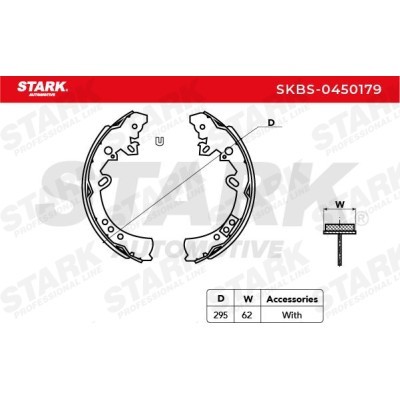 Klocki hamulcowe Stark SKBS-0450179 SKBS-0450179 - foto 5