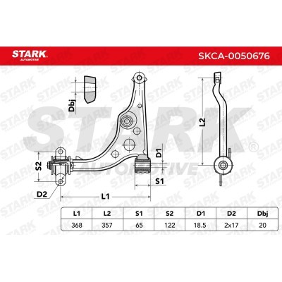 Wahacz Stark SKCA-0050676 SKCA-0050676 - foto 5