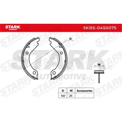 Klocki hamulcowe Stark SKBS-0450075 SKBS-0450075 - foto 5