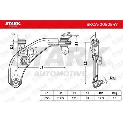 Wahacz Stark SKCA-0050547 SKCA-0050547 - foto 4