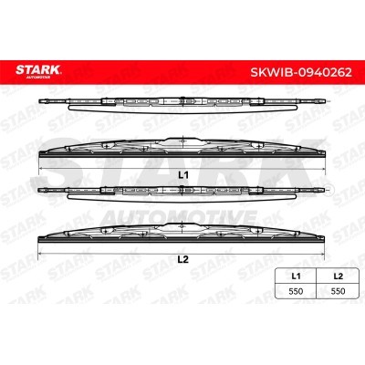 Pióro Wycieraczki Stark SKWIB-0940262 SKWIB-0940262 - foto 4