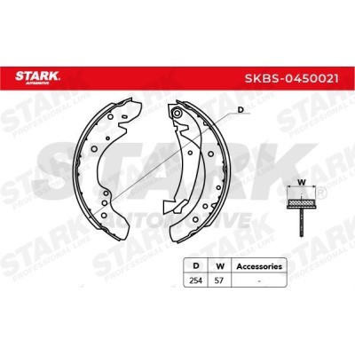Klocki hamulcowe Stark SKBS-0450021 SKBS-0450021 - foto 3