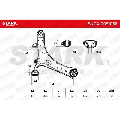 Wahacz Stark SKCA-0051036 SKCA-0051036 - foto 3