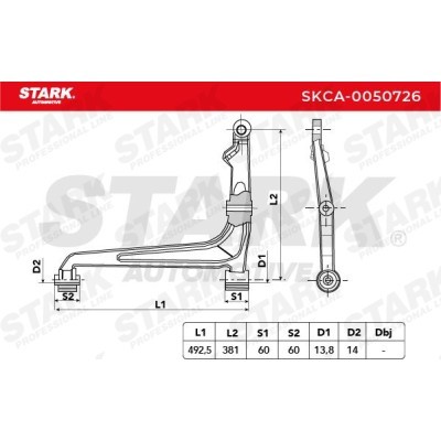 Wahacz Stark SKCA-0050726 SKCA-0050726 - foto 5