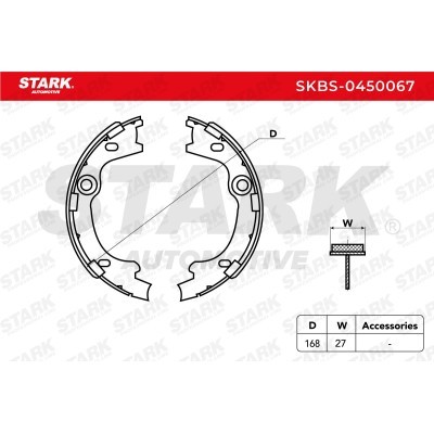 Klocki hamulcowe Stark SKBS-0450067 SKBS-0450067 - foto 4