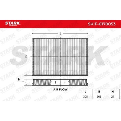 Filtr Kabinowy Stark SKIF-0170053 SKIF-0170053 - foto 2
