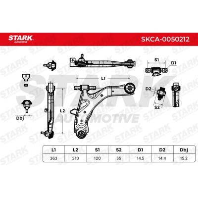 Wahacz Stark SKCA-0050212 SKCA-0050212 - foto 3