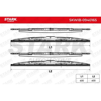 Pióro Wycieraczki Stark SKWIB-0940165 SKWIB-0940165 - foto 6