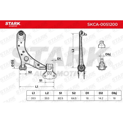 Wahacz Stark SKCA-0051200 SKCA-0051200 - foto 6