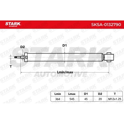 Amortyzator Stark SKSA-0132790 SKSA-0132790 - foto 5