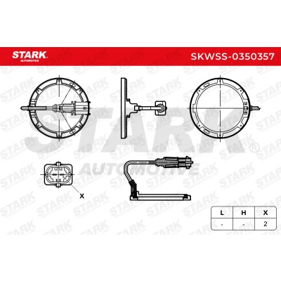 Czujnik ABS Stark SKWSS-0350357 SKWSS-0350357 - foto 6