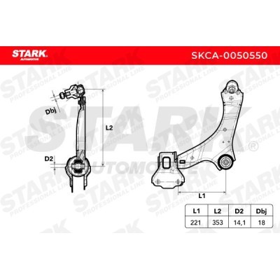 Wahacz Stark SKCA-0050550 SKCA-0050550 - foto 4