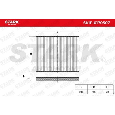 Filtr Kabinowy Stark SKIF-0170507 SKIF-0170507 - foto 6
