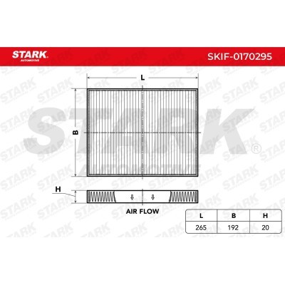 Filtr Kabinowy Stark SKIF-0170295 SKIF-0170295 - foto 2