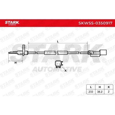 Czujnik ABS Stark SKWSS-0350917 SKWSS-0350917 - foto 6