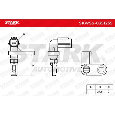Czujnik ABS Stark SKWSS-0351255 SKWSS-0351255 - foto 5