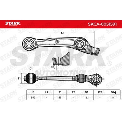 Wahacz Stark SKCA-0051591 SKCA-0051591 - foto 5