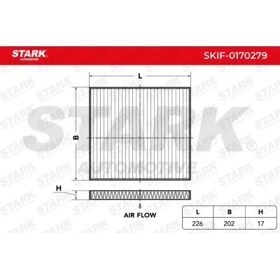 Filtr Kabinowy Stark SKIF-0170279 SKIF-0170279 - foto 2