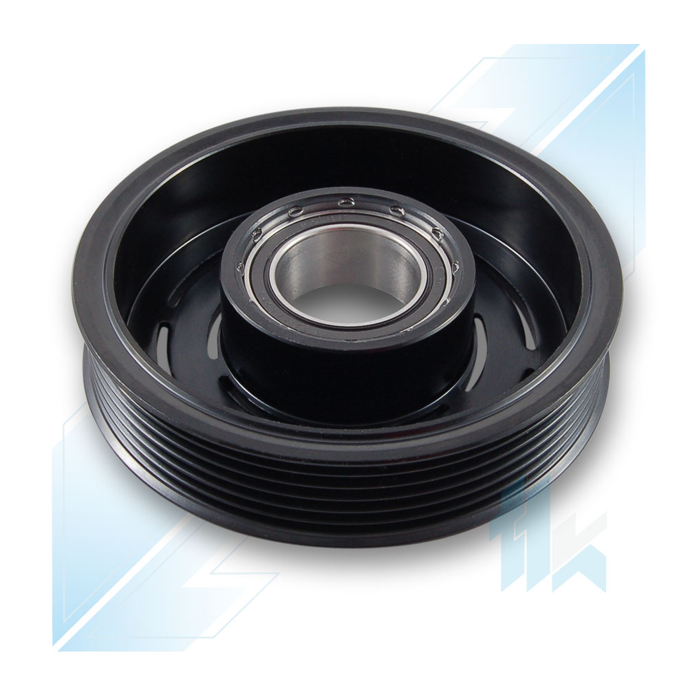 Koło Pasowe Sprężarki Klimatyzacji PANASONIC V08 6PK (PV6) Ø121/Ø117 Mazda 111PV08600 - foto 2