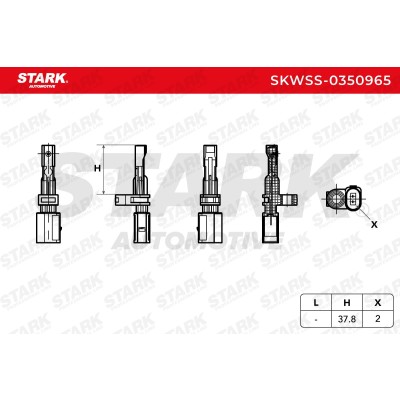 Czujnik ABS Stark SKWSS-0350965 SKWSS-0350965 - foto 6