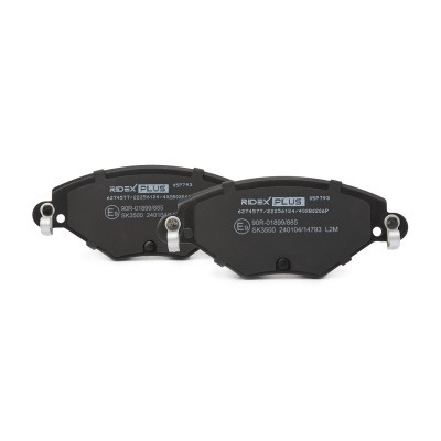 Klocki hamulcowe RIDEX 402B0206P 402B0206P - foto 4
