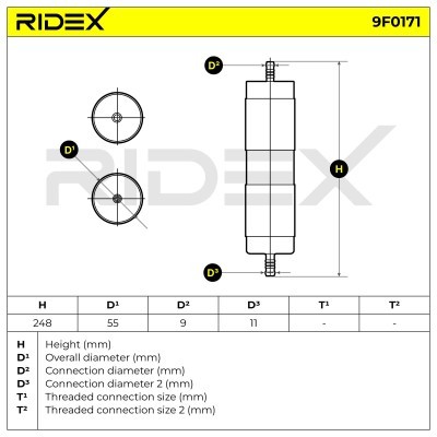 Filtr Paliwa RIDEX 9F0171 9F0171 - foto 6