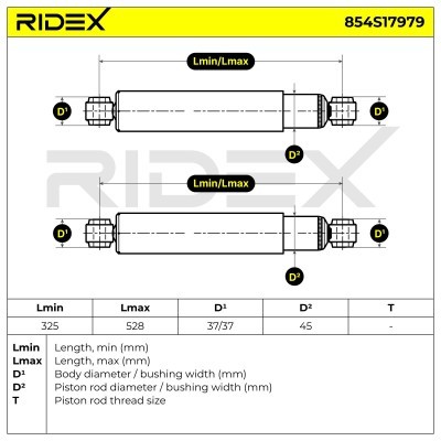 Amortyzator RIDEX 854S17979 854S17979 - foto 8
