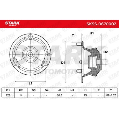 Mocowanie Amortyzatora Stark SKSS-0670002 SKSS-0670002 - foto 4