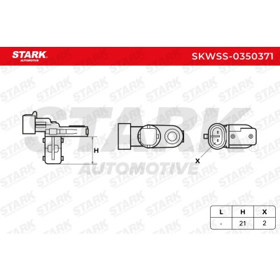 Czujnik ABS Stark SKWSS-0350371 SKWSS-0350371 - foto 6