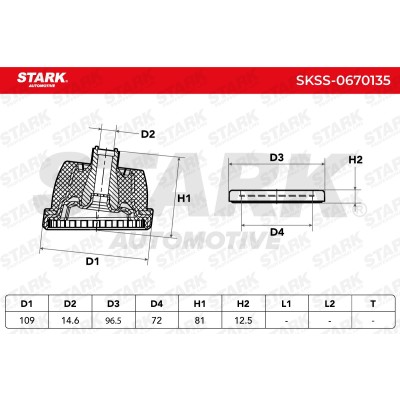 Mocowanie Amortyzatora Stark SKSS-0670135 SKSS-0670135 - foto 4
