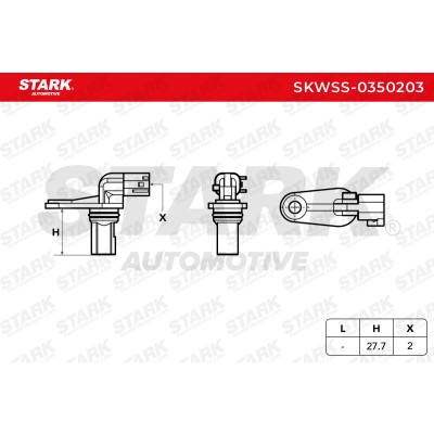 Czujnik ABS Stark SKWSS-0350203 SKWSS-0350203 - foto 6